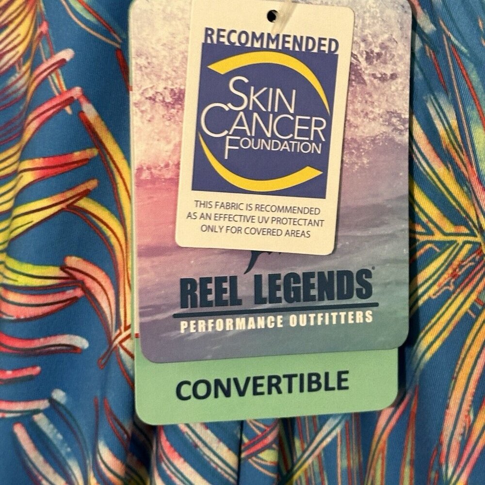 NWT Reel Legends womans 3x Keep-It-Cool Convertible Maxi Skirt Dress Coverup - Picture 3 of 8